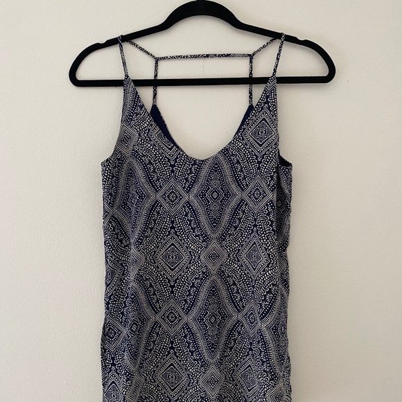 H&M Blue and white tank - Picture 1 of 1